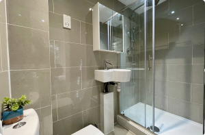 Bathroom View Student Accommodation-PremierNest