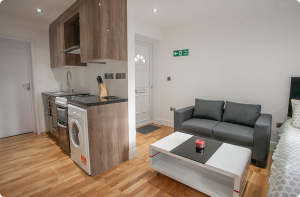 Washing Machine & Bed ,Sofa in Student Accommodation in Egham