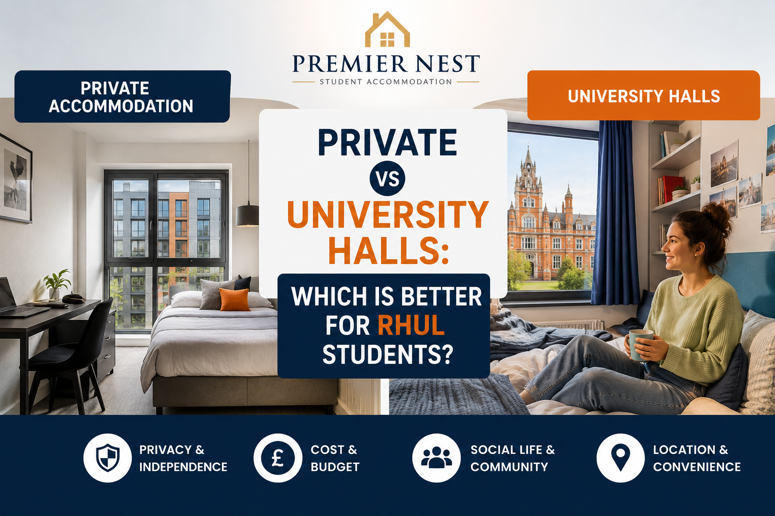 Private V University halls