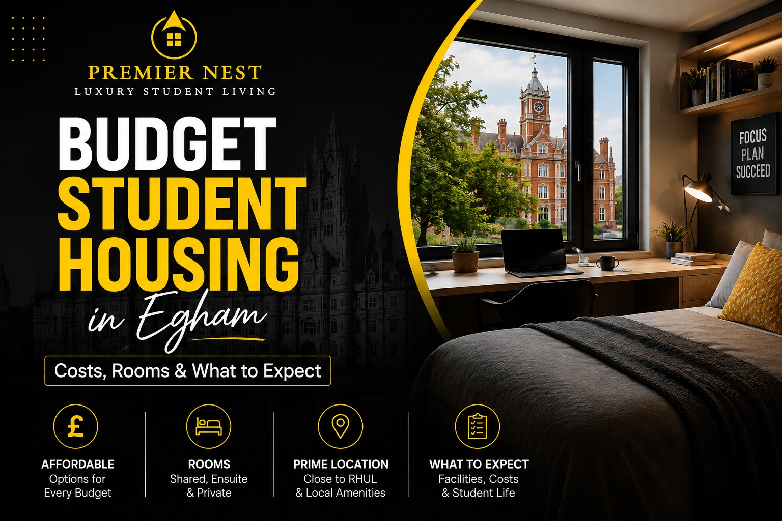 Budget student housing in egham